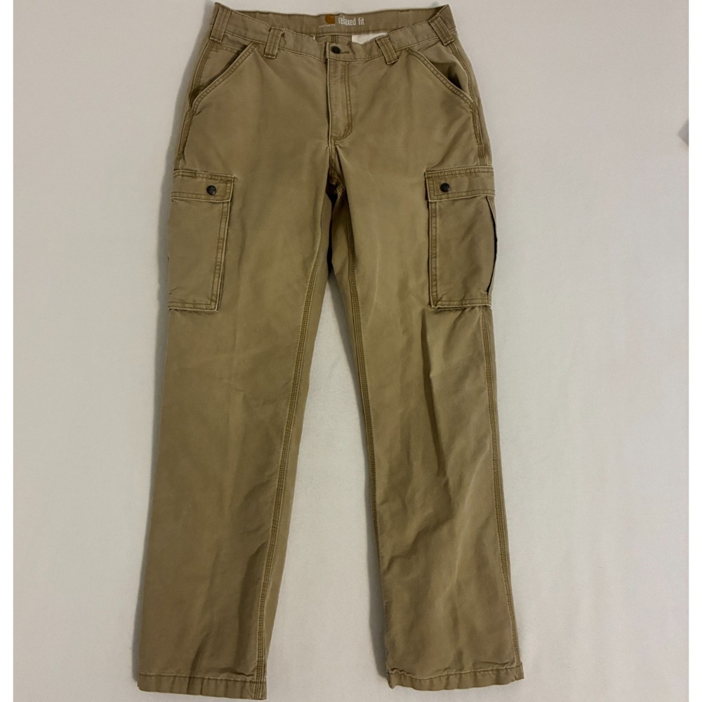 Carhartt Cargo Pants Men's 34x34 Relaxed Fit Canvas Outdoor Gorpcore Work